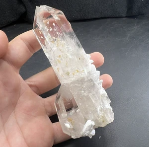 Quartz Crystal Cluster with Adularia Inclusions | Hamilton Hill Mine Arkansas - Picture 1 of 17