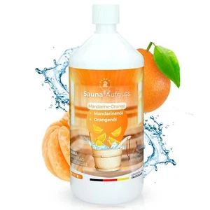 Saunaduft Saunaaufguss Sauna Duft Konzentrat Mandarine Orange 1L - Bild 1 von 6