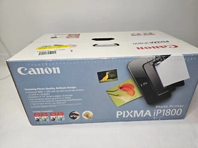 Canon PIXMA IP1800 Digital Photo Inkjet Printer New in Box - Image 1 of 4