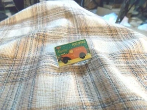 NAGANO POST OFFICE Delivery Truck PINBACK Badge Collector 1 3/16" VG ! - Picture 1 of 3