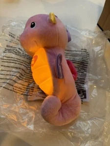FISHER PRICE SOOTHE & GLOW PINK SEAHORSE OCEAN SOUNDS ***BRAND NEW*** Open Box - Picture 1 of 3