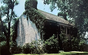 Cartolina L’ultima casa di Daniel Boone • Defiance Missouri - Foto 1 di 2