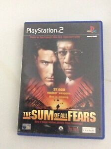PlayStation 2 - The Sum of all Fears - avec livret - bon