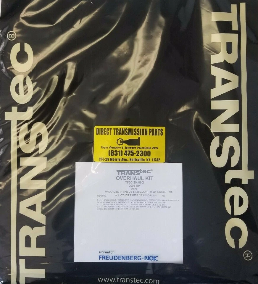 Комплект для капитального ремонта полного привода ZF6HP19A/09L 6 скоростей подходит для Volkswagen Phaeton 2004–2006 годов выпуска - Изображение 1 из 4