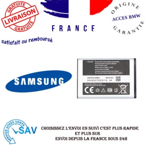 Original Batterie Samsung AB463446BU Pour Samsung GT-E1190 GT E1190 E1190 - Photo 1 sur 1