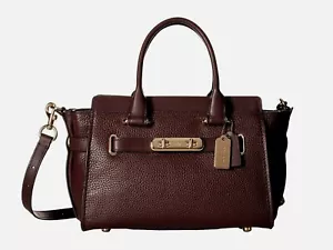 Neu Coach Damen Swagger 27 Tragetasche aus Leder verschiedene Farben - Bild 1 von 19