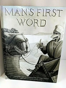 MAN'S FIRST WORD Book by Lynn Kearcher/Carl Chaiet 1stEd HC DJ - Picture 1 of 5