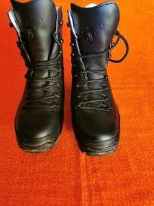 Original Brandit Bergschuh Boots Leder schwarz Gr 44 gebraucht - Bild 1 von 10