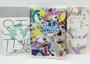 Haruko Ichikawa Land of the Lustrous Art Book Set of 3 Houseki No Kuni Japanese - Picture 1 of 3