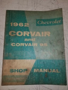 1962 Chevrolet Chevy Corvair and Corvair 95 Shop Service Manual Supplement ST-8 - Picture 1 of 4