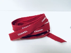 Chanel rotes Band ~1,5 cm x 1 m - Bild 1 von 1