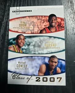 Hot Prospects Class of 2007 Fleer #2007-A Oden/Durant/Conley Serial # 0934/2007 - Picture 1 of 2