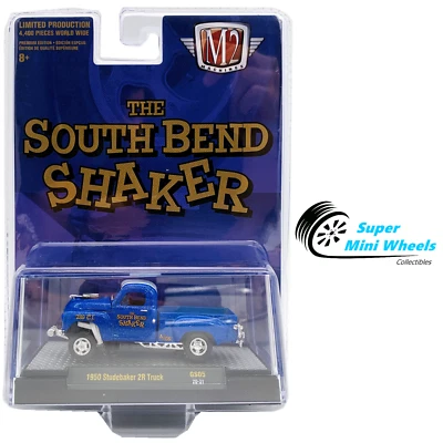 Camión Studebaker R2 1950 M2 Machines Gasser (azul) - exclusivo hobby - 1:64 Foto 1 de 2
