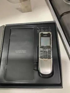 Rare Collectibles Nokia 8800 Sirocco Edition Silver Original Box Included - Picture 1 of 8
