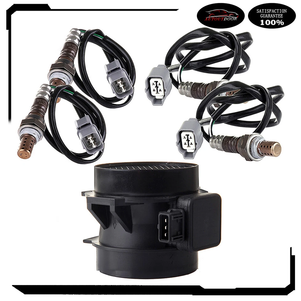 4 件氧气传感器上下 + MAF 传感器适用于 2005 路虎 Freelander 2.5L V6 全新 — 第 1/1 张图片