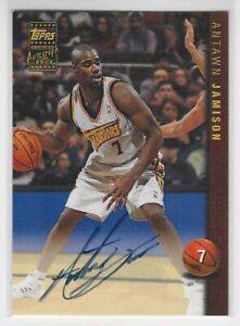 1998-99 Topps Certified Autograph #AG15 ANTAWN JAMISON Rookie Warriors