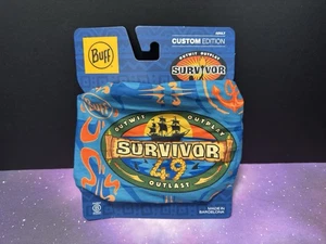 SURVIVOR BUFF Tribe Buff NEW Season 49 CBS Blue KELE Tribe Jeff Probst - Picture 1 of 6