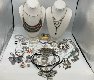 Premier Designs Other Silver Tone Jewelry Lot - Picture 1 of 9