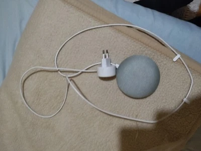 Google Home Mini Sprachassistent - Kreide - Bild 1 von 3