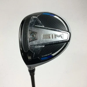USED LEFT HAND TAYLOR MADE SIM TITANIUM 3 WOOD 15° 43.25" LENGTH REGULAR FLEX - Picture 1 of 5