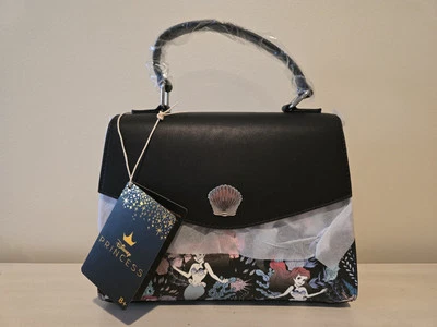 Cartera Bandolera Loungefly Disney La Sirenita Ariel Estampado Floral Foto 1 de 4