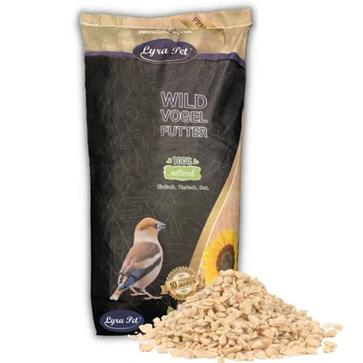 25 kg Erdnusskerne weiß gehackt Erdnüsse Wildvogelfutter fettreich Lyra Pet® - Bild 1 von 4