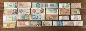 Stock 25 Banknotes all Different (Ref: L-72) - Picture 1 of 1