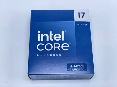 NEW Intel Core i7-14700K 20-Core 5.6GHz Unlocked CPU LGA1700 Raptor Lake Refresh - Image 1 of 4