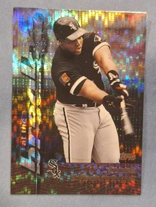 1995 Topps At The Break Power Booster FRANK THOMAS Refractor White Sox Baseball - Bild 1 von 2
