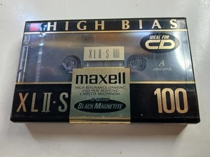 Maxell High Bias XLII-S 100 Minuten Audiokassette - Bild 1 von 2