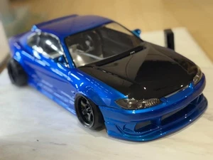 Nissan Silvia S15 PANDORA RC Car Body Shell Only 1:10 Metallic Painted - Picture 1 of 12