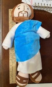 Jesus Christus Stofftier Plüsch Puppe mit hellbraunen Haaren. - Bild 1 von 3