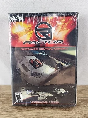 rFactor R Factor Version 1.255 (PC Game 2005) Windows Racing NEW SEALED - Image 1 of 4