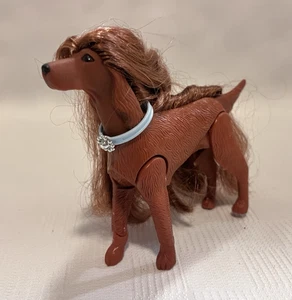 Barbie Teresa Glam n' Groom Mascotas Rubí Perro Setter Irlandés 1999 Mattel De Colección - Imagen 1 de 5