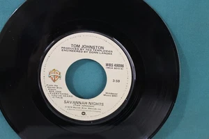 TOM JOHNSTON---SAVANNAH NIGHTS (1979) - Picture 1 of 2