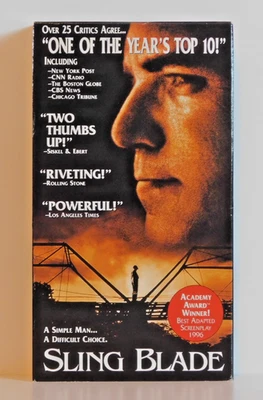 Sling Blade (VHS, 1997, Billy Bob Thornton, Very Good) Foto 1 de 4