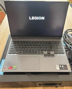 Lenovo Legion 5 Pro 16-calowy notebook gamingowy. Doskonały, działa, ale częściowo uszkodzony. - Zdjęcie 1 z 5