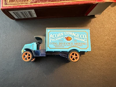 MATCHBOX-MODELOS DE ANTAÑO-AÑO-30 1920 MODELO AC MACK-ALMACENAMIENTO BELLOTA-1984- Foto 1 de 4