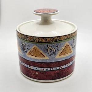 Vitromaster Sakura Mutare Sue Zipkin 1993 Sugar Bowl Great Shape Retro Vintage - Picture 1 of 9