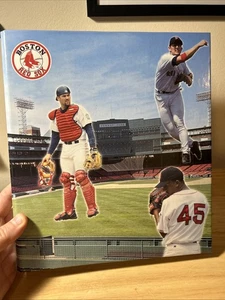Boston Red Sox 3 Ring Binder 1999 All Stars MLB Baseball Hall of Fame Players - Picture 1 of 6