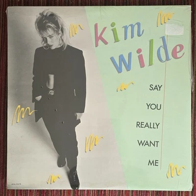KIM WILDE SAY YOU REALLY WANT ME 3 VERSIONS RARE 1986 12 INCH USA SINGLE, SEALED - Image 1 of 2