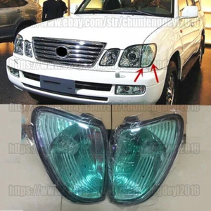 Pair Front Corner lamp Turn Signal marker Light For Toyota Lexus LX470 1998-2007 - Picture 1 of 5