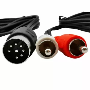 12 Zoll USA Sonderanfertigung Bang & Olufsen B&O 8-Pin DIN-Stecker auf Cinch-Stecker HQ - Bild 1 von 2