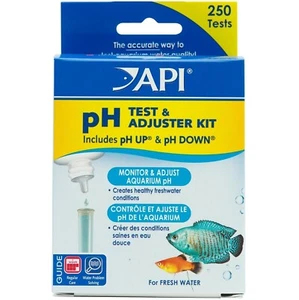 API pH Test Kit with Adjusters 250 Tests Freshwater pH 6.0 to 7.6 - Free Postage - Picture 1 of 2