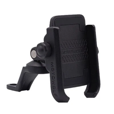 Motorcycle Cell Phone Holder Mount Mirror Base Fits for Harley-Davidson Touring Foto 1 de 4