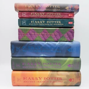 Harry Potter Complete Book Set 1-7 by J. K. Rowling Mixed Paperback Hardback - Imagen 1 de 6