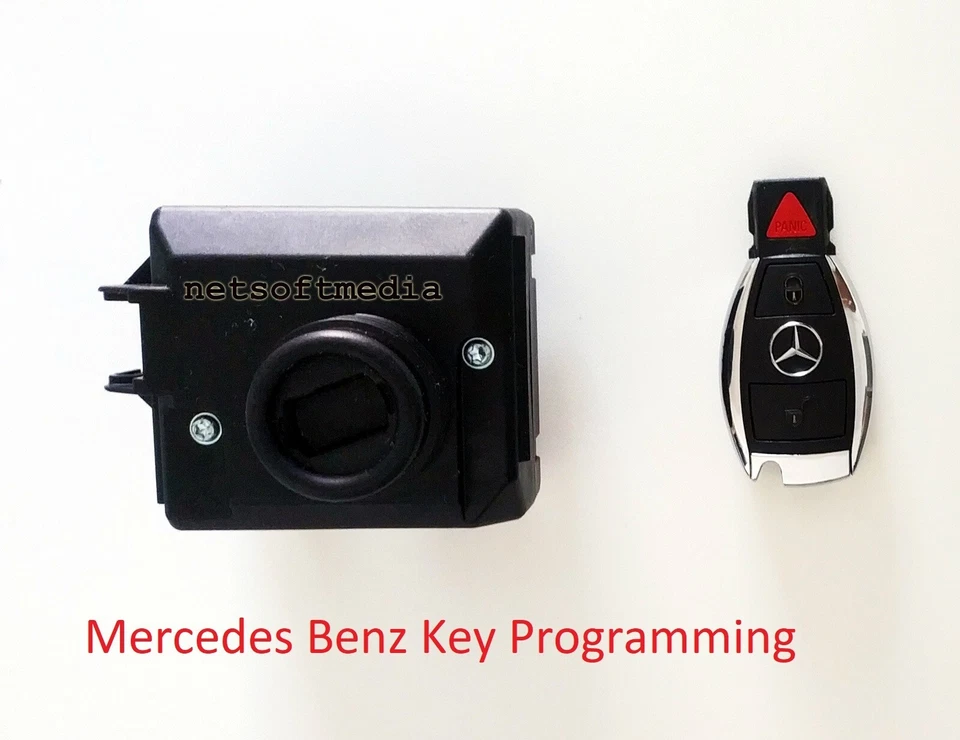 Mercedes Benz Key Programming for All Keys Lost - Mercedes Star logo included! - Image 1 of 1