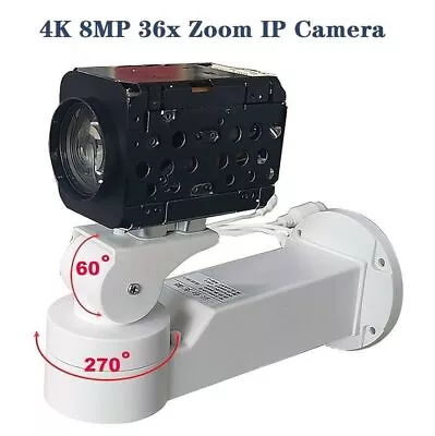 4K 8MP 36x Zoom SONY IMX415 IRIS IVM4200 Card Slot Humanoid tracking IP Camera - Image 1 of 4