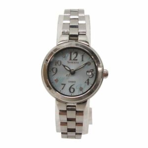 Casio Sheen Watch Solar She-4506 Silver Color 0401 Ladies