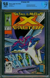 X-Factor #24 ❄️ CBCS 9.8 WHITE PG ❄️ 1st Full Appearance of ARCHANGEL 1988 Comic - Picture 1 of 4